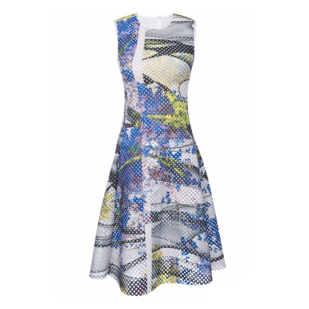 Clover Canyon Perforated Neoprene Dress
